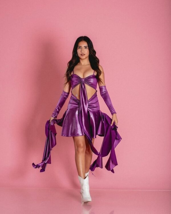 vestido Emilia Outfits vestido-morado